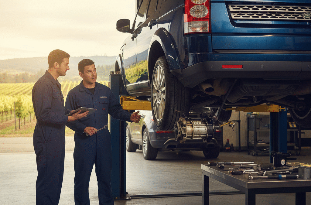 Why Is My Land Rover’s Air Suspension Compressor Failing in Healdsburg — and What Does It Actually Cost to Fix?