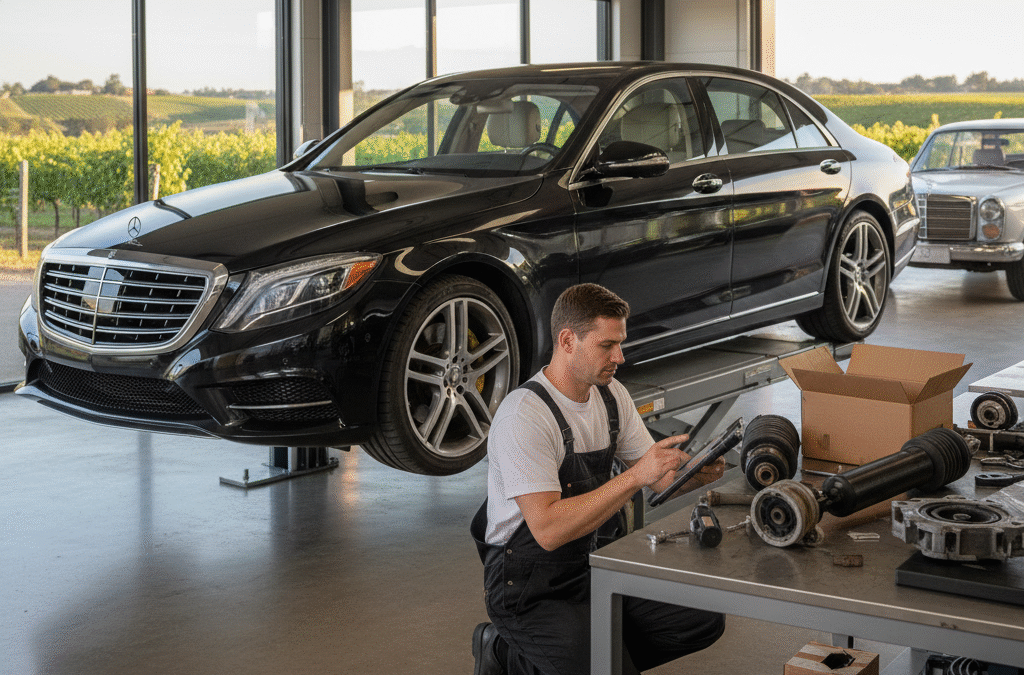 Why Is My Mercedes-Benz Air Suspension Sagging in Petaluma — and What Does It Cost to Fix?