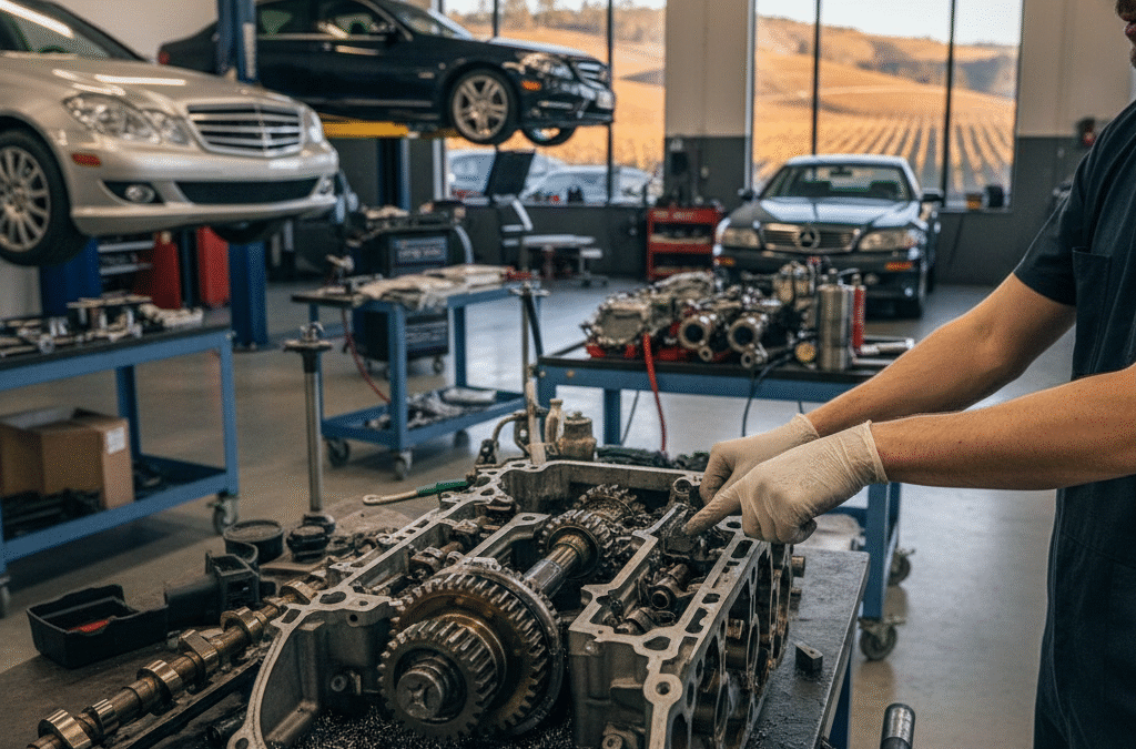 Why Is My Mercedes-Benz Making a Ticking Noise in Petaluma — and Is It a Balance Shaft Problem?