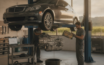 Why Is My Mercedes-Benz Transmission Slipping in Petaluma — and What Does a Conductor Plate Service Actually Fix?