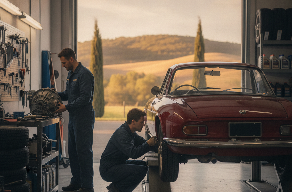 Why Is My Alfa Romeo or Fiat Making Strange Noises After Driving Sonoma’s Back Roads — and What Does a Multi-Point Inspection Actually Catch?