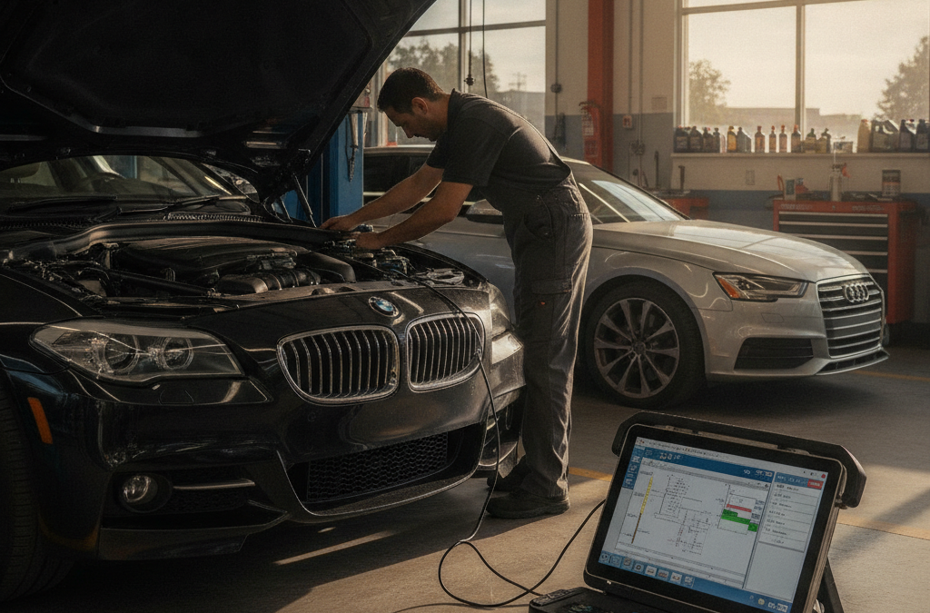 Why Is My BMW or Audi’s Check Engine Light On in Windsor — and What Does a Factory-Level Diagnostic Actually Tell You?