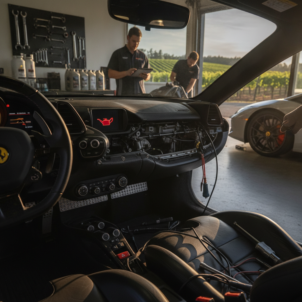 ferrari-lamborghini-engine-oil-pressure-warning-santa-rosa