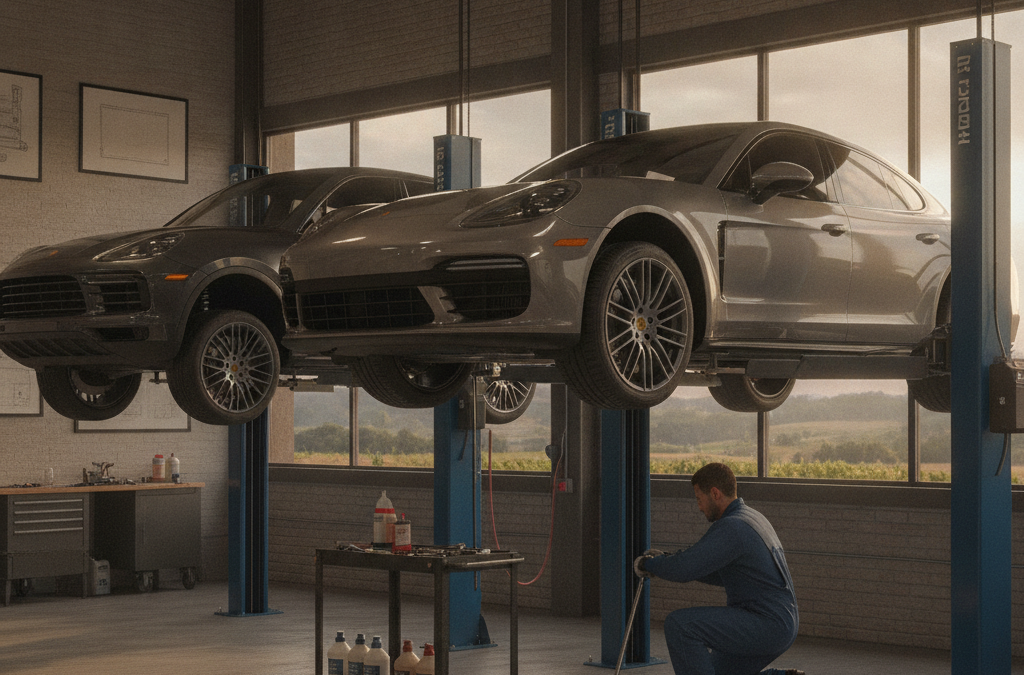 Why Does My Porsche Panamera or Cayenne Have Transmission Hesitation in Petaluma — and What Does a PDK or ZF Service Actually Fix?