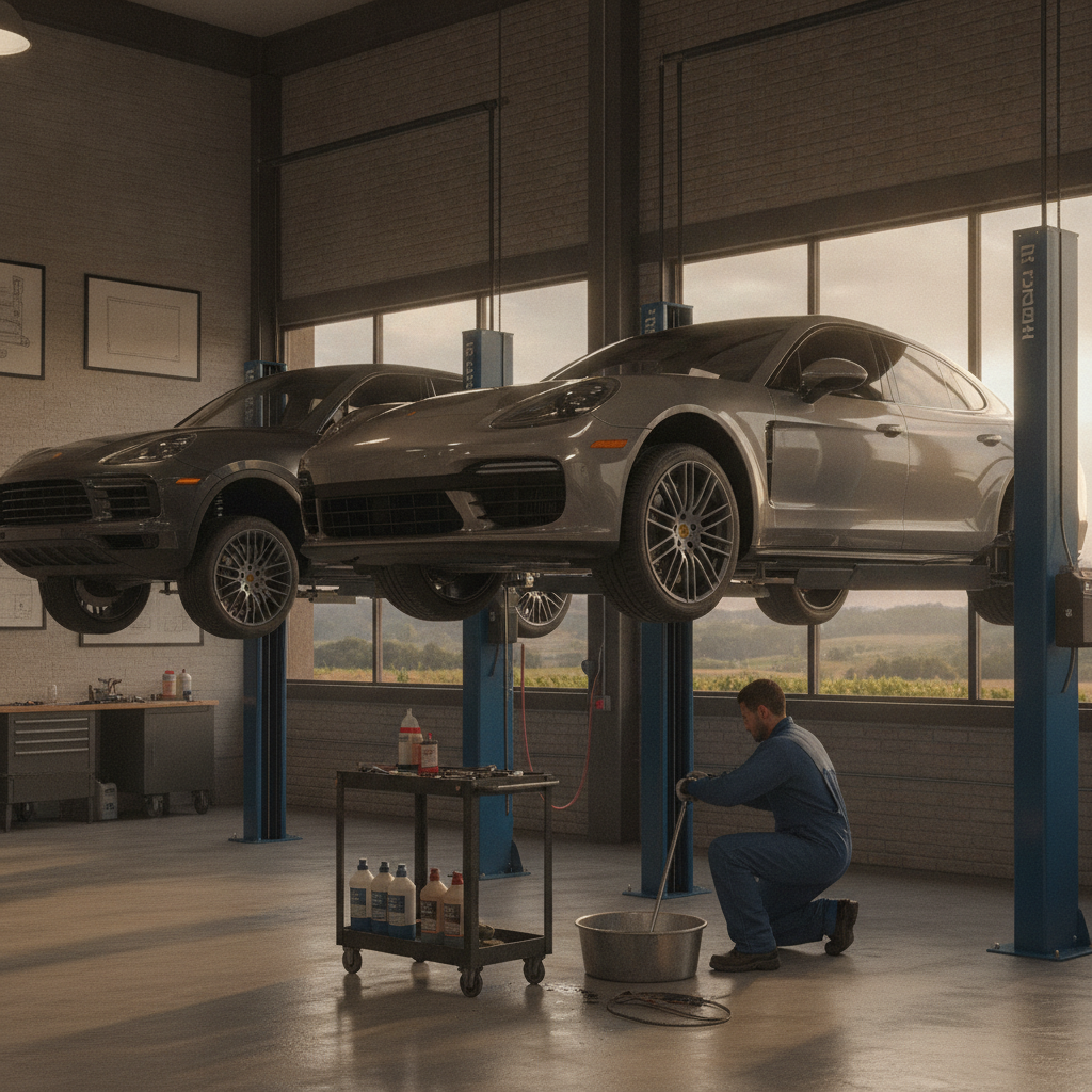 porsche-pdk-zf-transmission-service-petaluma