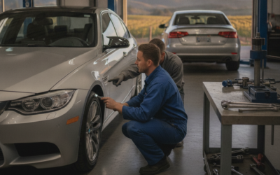 Why Is My BMW’s or Audi’s Suspension Clunking Over Speed Bumps in Petaluma — and What Do Worn Control Arm Bushings Actually Mean?