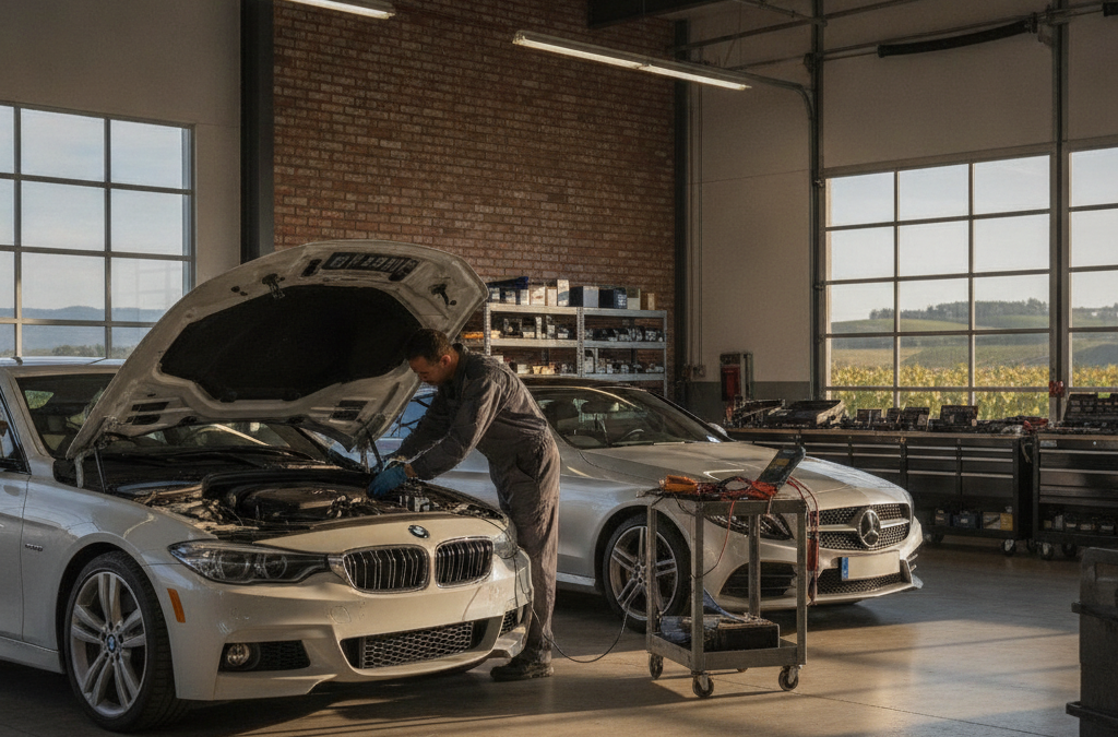 Why Is My BMW or Mercedes-Benz’s Battery Draining Overnight in Rohnert Park — and What Does a Parasitic Draw Test Actually Find?