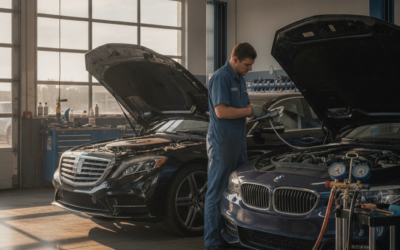 Why Is My Mercedes-Benz or BMW’s Air Conditioning Blowing Warm in Sonoma County — and What Does a Proper European AC Recharge Actually Fix?