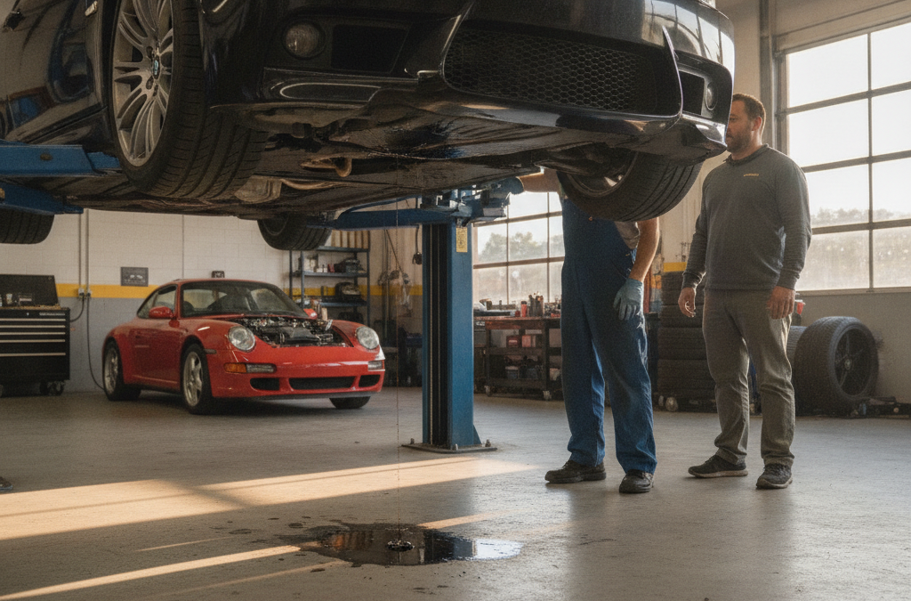 Why Is My Porsche or BMW’s Oil Leaking in Petaluma — and What Does an Oil Filter Housing Gasket Replacement Actually Fix?
