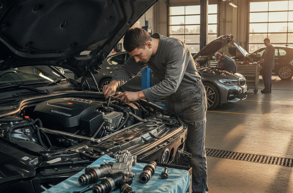 Why Is My BMW’s VANOS Making a Rattling Noise at Startup in Sebastopol — and What Does a VANOS Solenoid Service Actually Fix?