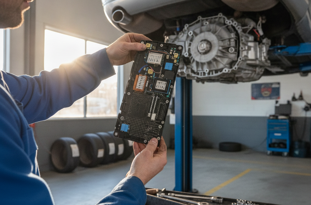 Why Is My Mercedes-Benz’s Transmission Slipping or Shuddering in Petaluma — and What Does a Conductor Plate Service Actually Fix?