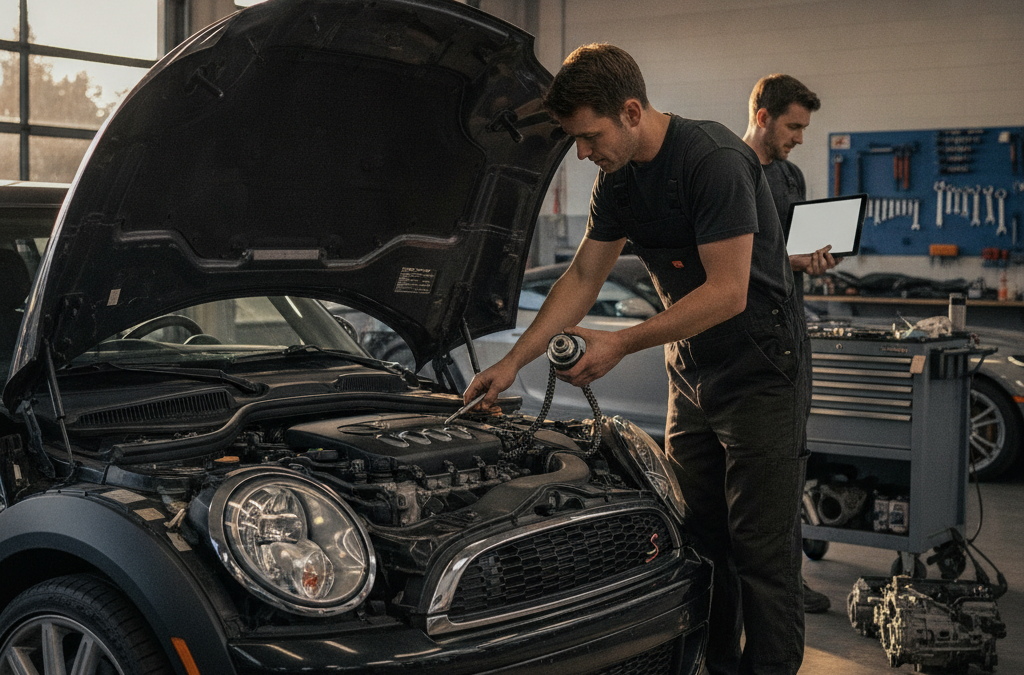 Why Is My Mini Cooper’s Timing Chain Making Noise in Rohnert Park — and What Does an N14 Tensioner Failure Actually Mean?