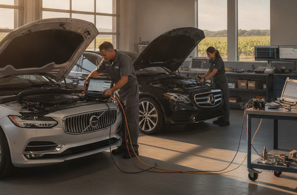 Why Is My Volvo or Mercedes-Benz’s Fuel Economy Dropping on Highway 101 in Cotati — and What Does an Oxygen Sensor and Fuel Trim Service Actually Fix?