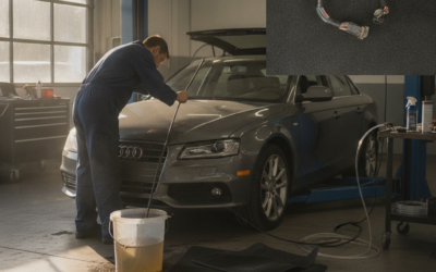 Why Is My Audi’s or Volkswagen’s Sunroof Draining Water Into the Cabin in Sonoma — and What Does a Clogged Sunroof Drain Service Actually Fix?