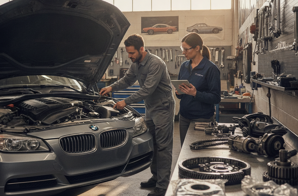 Why Is My BMW or Audi’s Timing Chain Rattling at Startup in Petaluma — and What Does a Timing Chain Tensioner Failure Actually Mean?