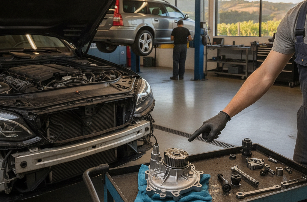 Why Is My Mercedes-Benz or Volvo’s Water Pump Failing in Windsor — and What Does a Cooling System Overhaul Actually Involve?